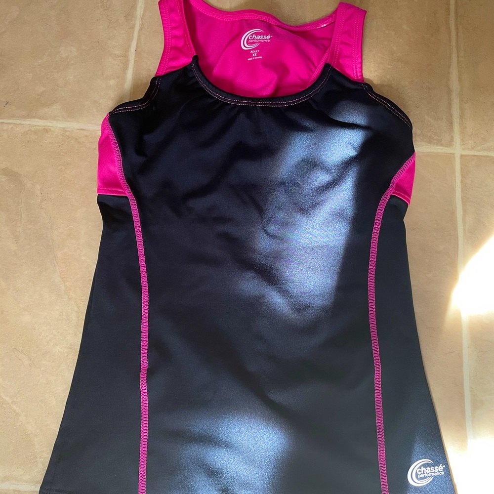 Black and pink Tank top